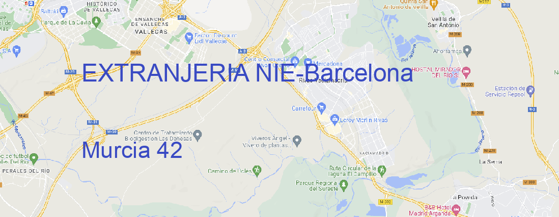 Oficina EXTRANJERIA NIE Barcelona